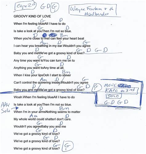 groovy kinda love lyrics